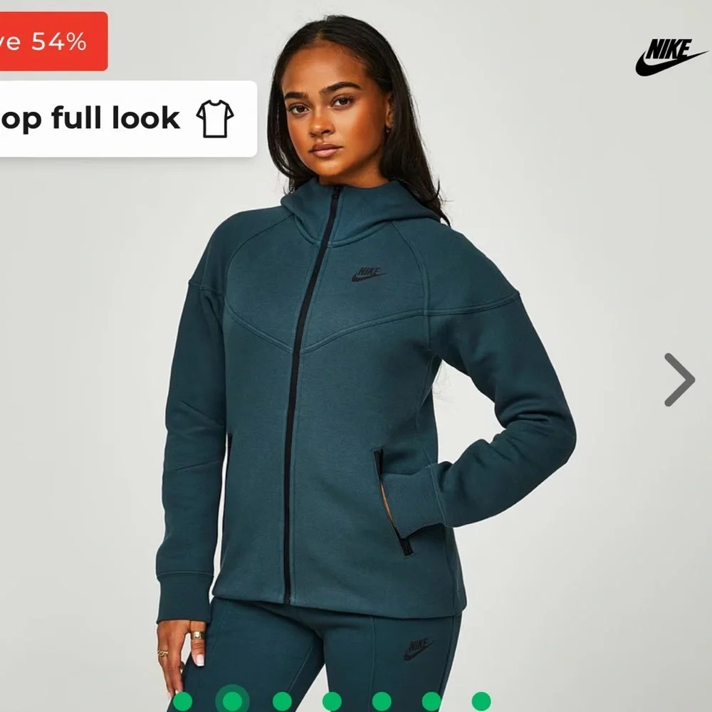 Nike Tech Women's Teal Hoodie